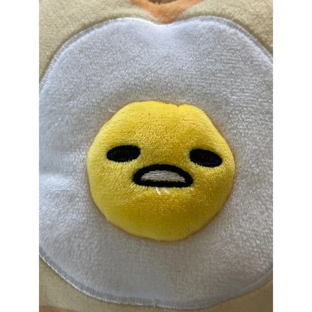 Gudetama Lazy Egg Egg Toast‎ Plush Toy Pillow Sanrio Gund Spin Master